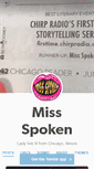 Mobile Screenshot of miss-spoken.com